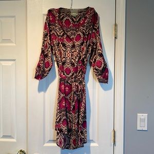 Anthropologie Maeve mini dress with belt, size small